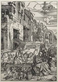 The Life of the Virgin: The Repose in Egypt, c. 1501-1502. Albrecht Dürer (German, 1471-1528).