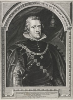Portrait of Philip IV. Paulus Pontius (Flemish, 1603-1658). Engraving
