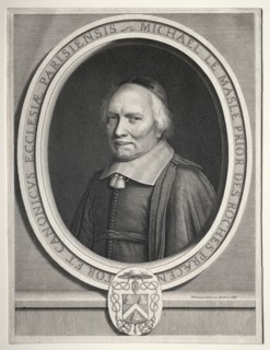 Michel le Masle. Robert Nanteuil (French, 1623-1678). Engraving