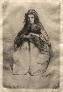 Fummette, 1858. James McNeill Whistler (American, 1834-1903). Etching