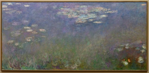 Water Lilies (Agapanthus), c.1915-1926. Claude Monet (French, 1840-1926). Oil on canvas; framed: