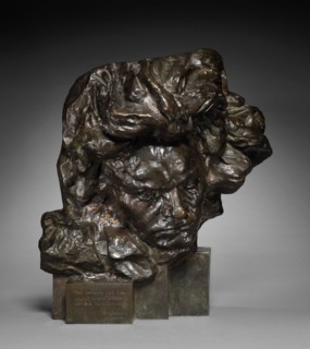 Head of Beethoven, 1891. Emile Antoine Bourdelle (French, 1861-1929). Bronze; overall: 59.2 x 42 x