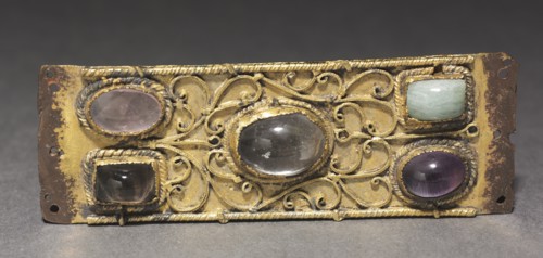 Decorative Plaque, Probably from a Reliquary Shrine, c. 1200. Germany, Cologne?, Romanesque period,