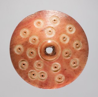 Spindle Whorl, 700s - 900s. Iran, early Islamic period, 8th - 10th century. Bone, incised; overall: