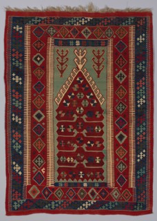 Carpet (Kilim), late 19th-early 20th century. Turkey, Anatolia, late 19th-early 20th century.