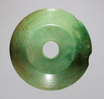Spindle Whorl, 700s - 900s. Iran, early Islamic period, 8th - 10th century. Bone, incised; overall: