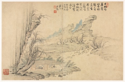 Landscapes in Various Styles after Old Masters, 1690. Mei Qing (Chinese, 1623-1697). Album leaf: