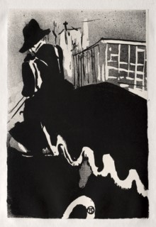 Ultime Ballade, 1893. Henri de Toulouse-Lautrec (French, 1864-1901). Lithograph