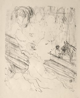 Emilienne d'Alençon. Henri de Toulouse-Lautrec (French, 1864-1901). Lithograph