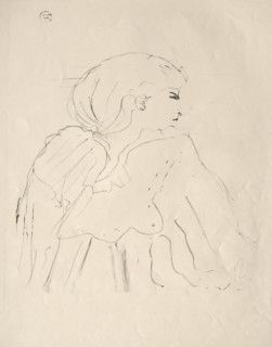 Cassive. Henri de Toulouse-Lautrec (French, 1864-1901). Lithograph