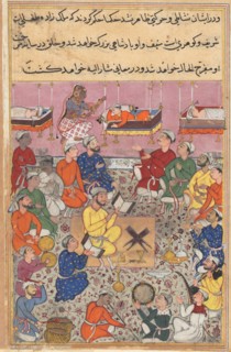 Page from Tales of a Parrot (Tuti-nama): Thirteenth night: The infant son of the king of Isfahan
