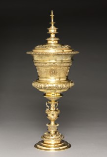 Standing Cup, mid-late 1500s. After a design by Virgilius Solis (German, 1514-1562). Gilt silver;