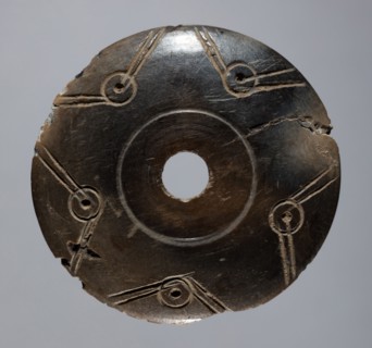 Spindle Whorl, 700s - 900s. Iran, early Islamic period, 8th - 10th century. Bone, incised; overall: