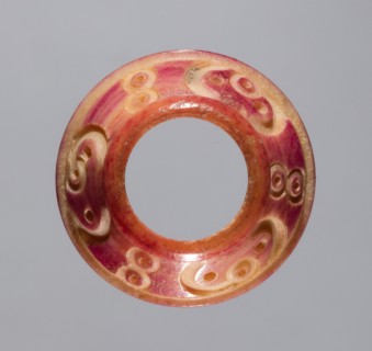 Spindle Whorl, 700s - 900s. Iran, early Islamic period, 8th - 10th century. Bone, incised; overall: