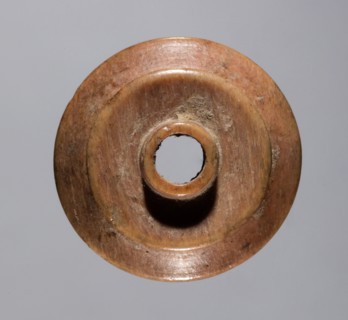 Spindle Whorl, 700s - 900s. Iran, early Islamic period, 8th - 10th century. Bone, incised; overall: