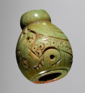 Spindle Whorl, 700s - 900s. Iran, early Islamic period, 8th - 10th century. Bone, incised; overall: