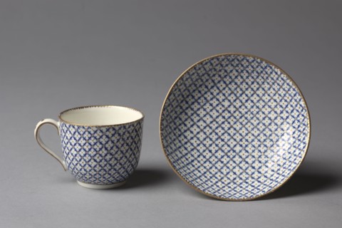 Cup and Saucer, c. 1760-1770. France, Chantilly, 18th century. Porcelain; overall: 6.1 cm (2 3/8 in
