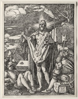 The Small Passion:  The Resurrection, 1509-1511. Albrecht Dürer (German, 1471-1528). Woodcut