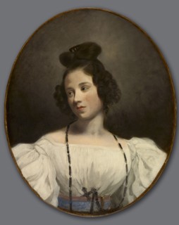 Mlle. Alexandrine-Julie de la Boutraye, c. 1832-1834. Eugène Delacroix (French, 1798-1863). Oil on