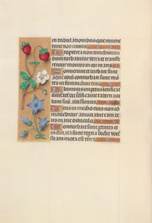 Hours of Queen Isabella the Catholic, Queen of Spain:  Fol. 105v, c. 1495-1500. And associates