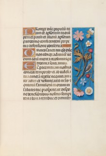 Hours of Queen Isabella the Catholic, Queen of Spain:  Fol. 135r, c. 1495-1500. And associates