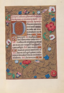 Hours of Queen Isabella the Catholic, Queen of Spain:  Fol. 160r, c. 1495-1500. And associates