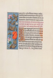 Hours of Queen Isabella the Catholic, Queen of Spain:  Fol. 161v, c. 1500. And associates Master of
