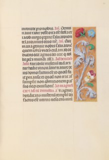 Hours of Queen Isabella the Catholic, Queen of Spain:  Fol. 166r, c. 1495-1500. And associates