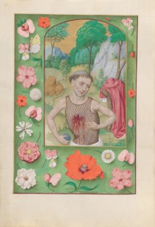 Hours of Queen Isabella the Catholic, Queen of Spain:  Fol. 185v, St. Jerome, c. 1500. And