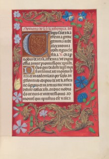 Hours of Queen Isabella the Catholic, Queen of Spain:  Fol. 190r, c. 1495-1500. And associates