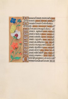 Hours of Queen Isabella the Catholic, Queen of Spain:  Fol. 212v, c. 1495-1500. And associates