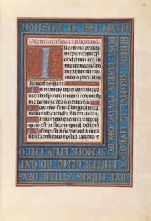 Hours of Queen Isabella the Catholic, Queen of Spain:  Fol. 268r, c. 1495-1500. And associates