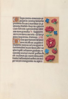 Hours of Queen Isabella the Catholic, Queen of Spain:  Fol. 28r, c. 1500. And associates Master of