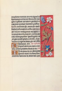 Hours of Queen Isabella the Catholic, Queen of Spain:  Fol. 29r, c. 1500. And associates Master of