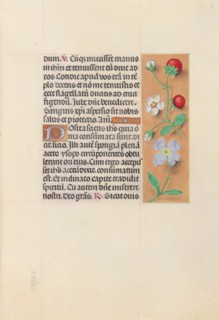 Hours of Queen Isabella the Catholic, Queen of Spain:  Fol. 55r, c. 1495-1500. And associates