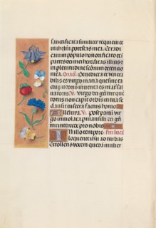 Hours of Queen Isabella the Catholic, Queen of Spain:  Fol. 90v, c. 1495-1500. And associates