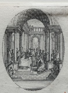 The Mysteries of the Passion:  The Presentation in the Temple. Jacques Callot (French, 1592-1635).
