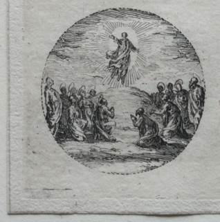 The Mysteries of the Passion:  The Resurrection. Jacques Callot (French, 1592-1635). Etching