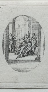The Mysteries of the Passion:  Christ Crowned with Thorns. Jacques Callot (French, 1592-1635).