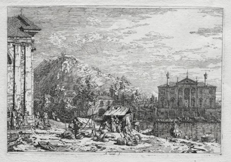 Views of Venice and Environs: A City Beyond a River, 1700s. Antonio Canaletto (Italian, 1697-1768).