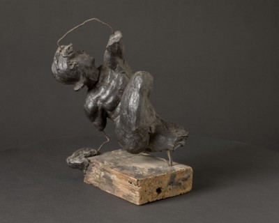 Model for a Fallen Warrior, c. 1520. Attributed to Giovanni Francesco Rustici (Italian, 1474-1554).