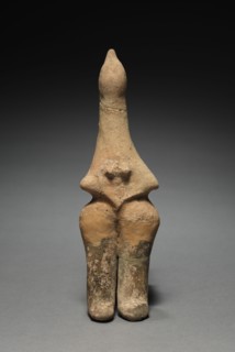 Figurine, 800s BC. Iran, Amlash, 9th Century BC. Terracotta; overall: 23.2 cm (9 1/8 in.).
