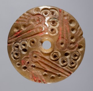 Spindle Whorl, 700s - 900s. Iran, early Islamic period, 8th - 10th century. Bone, incised; overall: