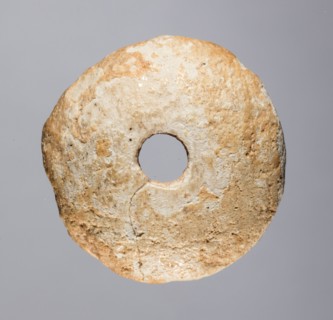 Spindle Whorl, 700s - 900s. Iran, early Islamic period, 8th - 10th century. Bone, incised; overall: