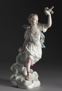 Air, c. 1775. Derby Porcelain Factory (Chelsea-Derby Period). Soft- paste porcelain; overall: 24.2