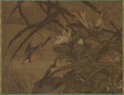 Birds and Flowers, mid 1400s-early 1500s. Attributed to Sesshu Toyo (Japanese, 1420-1506). Pair of