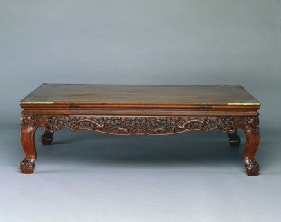 Low Table (Kang) with Dragons in Clouds, 1400s. China, Ming dynasty (1368-1644). Huanghuali wood