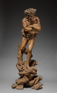 Winter, c. 1700-1725. Circle of Filippo Parodi (Italian, 1630-1702). Wood with traces of gesso;