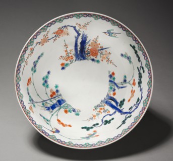 Pair of Bowls: Kakiemon Ware, late 17th century. Japan, Edo Period (1615-1868). Imari ware