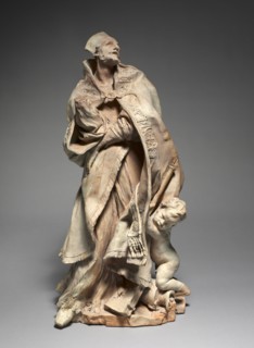 Study for The Blessed Alessandro Sauli, 1663-1668. Pierre Puget (French, 1620-1694). Terracotta;